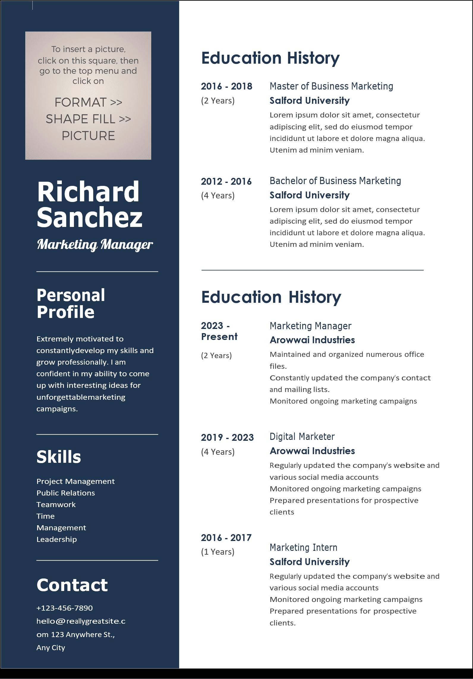 Resume 14 Preview