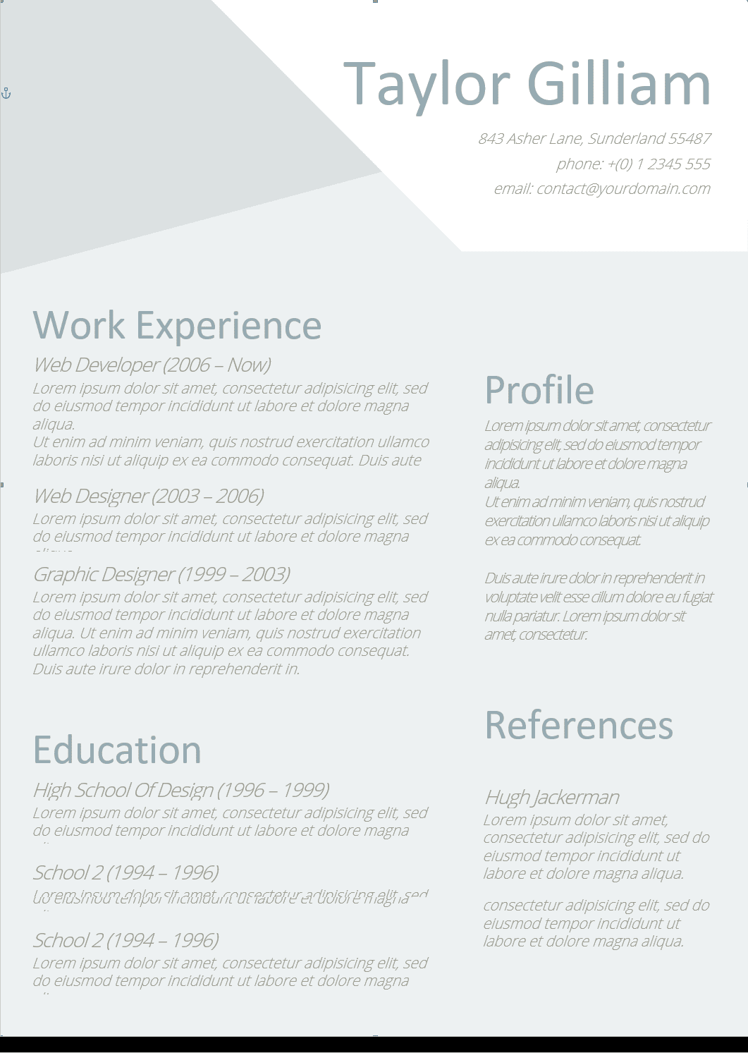Resume 23 Preview